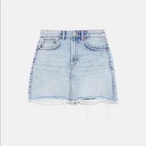 ✖️SOLD✖️ BRAND NEW ZARA MINI JEAN SKIRT